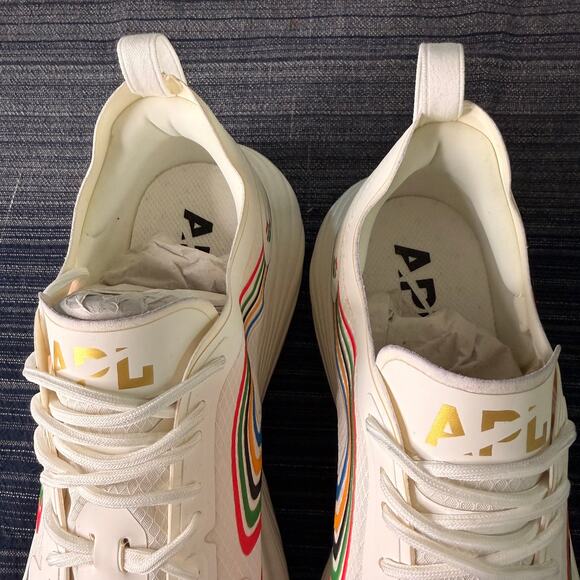 APL Running Shoes Streamline Size 11 Unisex Rainbow Prism Pride Month NIB Luxury main image 5